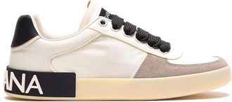 Dolce & Gabbana Black Portofino Sneakers