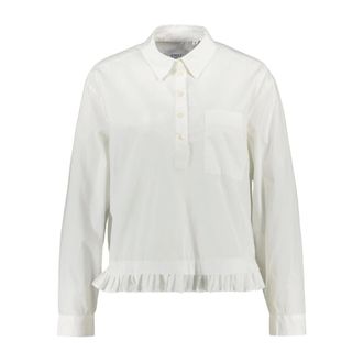 Emily van den Bergh Overhemden, Dames, Wit, XL, Blouses