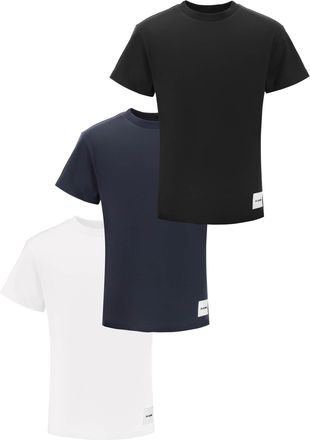 Jil Sander 3 Cotton T-shirt Set