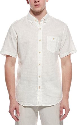 Weatherproof Vintage Weatherproof Vintage Linen-Blend Dobby Solid Shirt