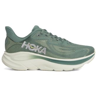 Hoka One One Hoka Clifton 10 Textile Mens Running Trainers - Fern Truffle Salt - Size:UK 10.5
