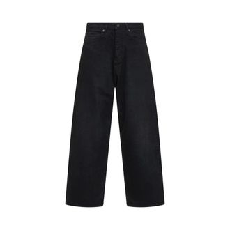 Balenciaga Wide-leg Jeans - male - Balenciaga - Wide Jeans - Black - S - Jeans