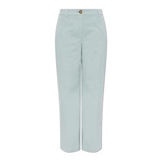 Paul Smith Straight Trousers, female, Blue, Size: XS Straight-leg Trousers