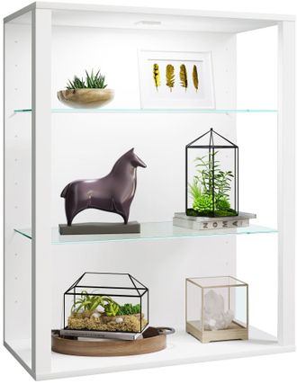 ebuy24 Ebuy24 - Estuche De Cristal Vcm Colgante Estuche De Cristal Con Vidrio De Seguridad Esg Dimensiones Aprox. Al. 90 X An. 70 X P. 35 Cm Vidrio De Gabine