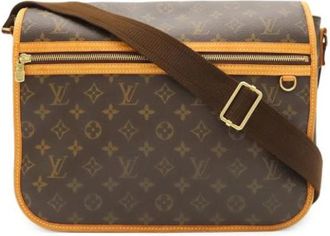 Louis Vuitton Pre-owned Monogram Canvas Messenger Bag - unisex - Vintage Schoudertas - Bruin - ONE Size - Vintage