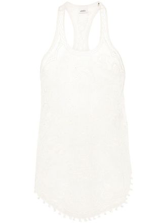 Isabel Marant Violette lace blouse - Neutrals
