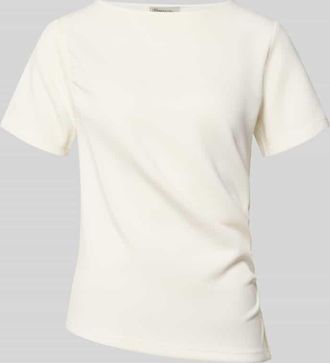 MY ESSENTIAL WARDROBE T-Shirt in asymmetrischer Form Modell Helle in Offwhite, Gr&ouml;&szlig;e XL