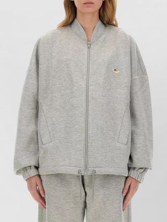 Fiorucci zippered regular-fit knitted top