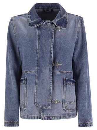 Fay 3 Ganci in Baumwoll -Denim