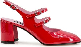 Carel Lakschoenen van lakleer - Dames - Pumps - Rood - 36 EU - Leer - Schoenen