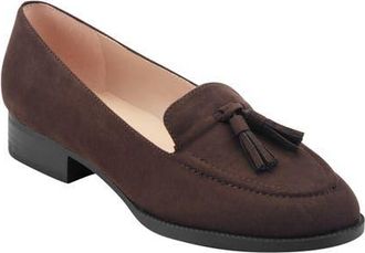 Bandolino Linzer Patent Tassel Loafer in Dark Brown at Nordstrom, Size 9.5