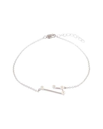 Splendid Pearls Silver 2.5-3Mm Pearl Bracelet