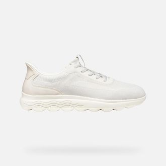 Geox Scarpe Spherica Plus Uomo Bianco Latte