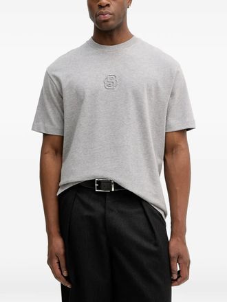 BOSS T-shirt con logo - Grigio