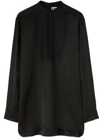 Jil Sander Thursday P.M. shirt van linnenmix - Zwart