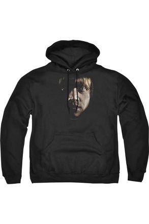 Gildan Harry Potter Ron Poster Head Adult Pull Over Hoodie / Hooded Sweatshirt