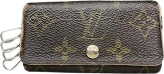Louis Vuitton Pre-owned Accessories, female, Brown, Size: ONE SIZE Pre-owned Leather Key-holder