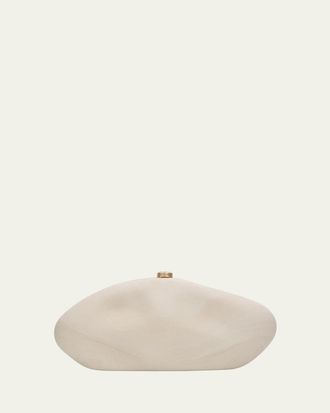 Cult Gaia The Caldera Marbled Acrylic Clutch Bag