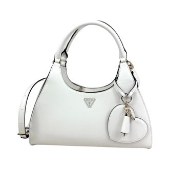 Guess Handbags, female, White, Size: ONE SIZE Isobel Small Girlfriend Carryall