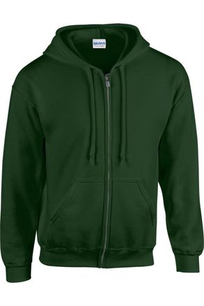 Gildan Heavy Blend Unisex Adult Full Zip Hooded Sweatshirt Top