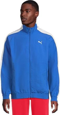 Puma T7 Oversized Track Jacket Mens Jacket Mountain Blue : 2XL, Nylon