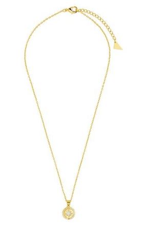 Sterling Forever Brae Mother-of-Pearl Pendant Necklace in Gold at Nordstrom Rack