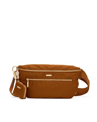 Hammitt Hammitt Charles Crossbody Amber Nylon Gold Lrg