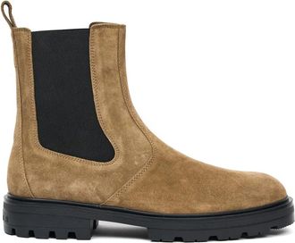 Hogan H673 Chelsea Boots - Heren - Chelseaboots - Bruin - 41 1/2 EU - Leer - Schoenen