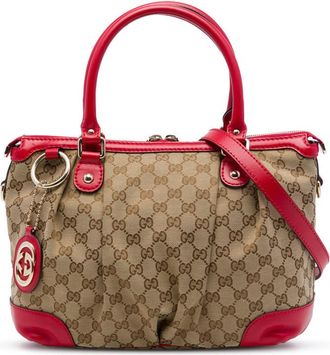 Gucci Pre-owned Gucci GG Canvas Sukey Satchel Ladies 8DGV4XR19625EY2V