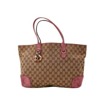 Gucci Pre-owned Tote Bags, female, Brown, Size: ONE SIZE Pre-owned Tote Bambou