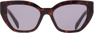 Prada Grey Cat Eye Ladies Sunglasses PR A09S 17N03N 53