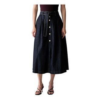 Liu Jo Dames, Rokken, Blauw, Maat: L Denim
