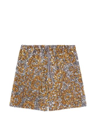 Dries Van Noten Sequined Shorts