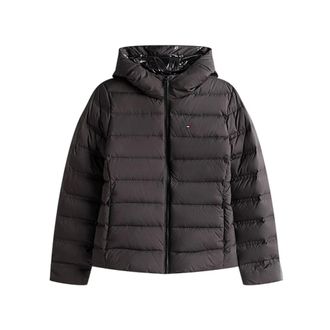Tommy Jeans Down Jackets, female, Black, XL, BDS Down Jacket