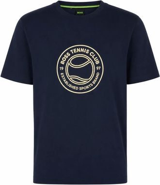 HUGO BOSS T-shirt Tennis Club - - Tops - Uomo - Blu - M