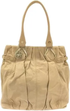 Loewe Pre-owned Shoulder Bags, female, Beige, Size: ONE SIZE Pre-owned Pillow Medium Lambskin Shoulder Bag