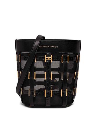 Elisabetta Franchi Studs Satchel Bag