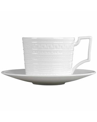 Wedgwood Intaglio Teacup & Saucer With $6 Credit