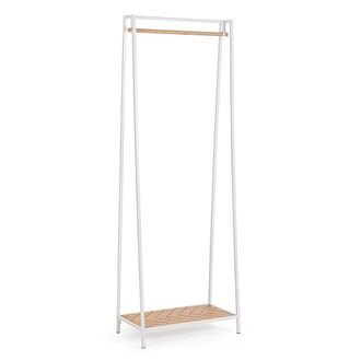 BIZZOTTO Haldor white coat stand 63x180h