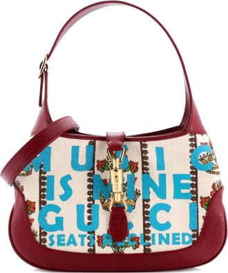 Gucci 100 Jackie 1961 Limited Edition canvas kleine tas - Beige