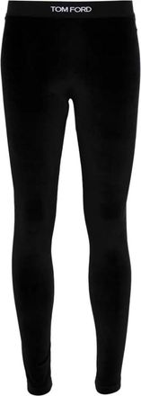 Tom Ford Black Branded Leggings