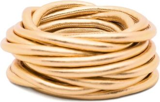 Maria Calderara Glossy Gold Multi Threads Bracelet