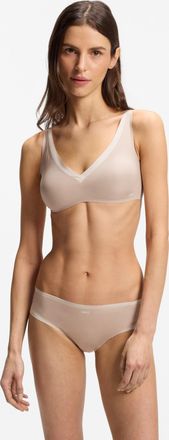 HUGO BOSS B&uuml;gelloser BH BOSS UNLINED_B.MIRAGE, Damen, Gr. XL, N-Gr, light beige 270, Jersey, Obermaterial: 80% Polyamid, 20% Elasthan, k&ouml;rpernah, BHs B&uuml;gelloser