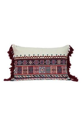 Parkland Collection Blossy Tapestry Lumbar Throw Pillow in Multicolor at Nordstrom Rack