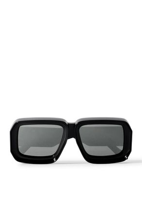 Loewe + Paulas Ibiza Dive Oversized Square-Frame Acetate Sunglasses