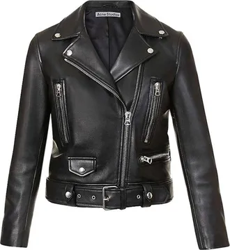 Acne Studios Mock leather biker jacket Size XS