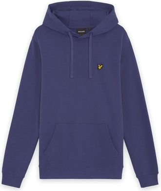 Lyle & Scott Mid Layers Pullover Hoodie - Heren - Hoodies - Blauw - 2XL - Katoen - Hoodies & sweatvesten