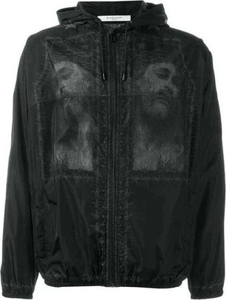 Givenchy Light Jacket - Heren - Zomerjassen - Zwart - S - Polyester - Jassen