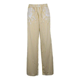 Elisabetta Franchi Donna, Pantaloni, Beige, S, new