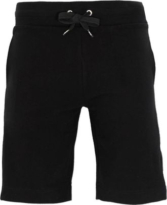 Moschino Mens Side Stripe Logo Shorts In Black